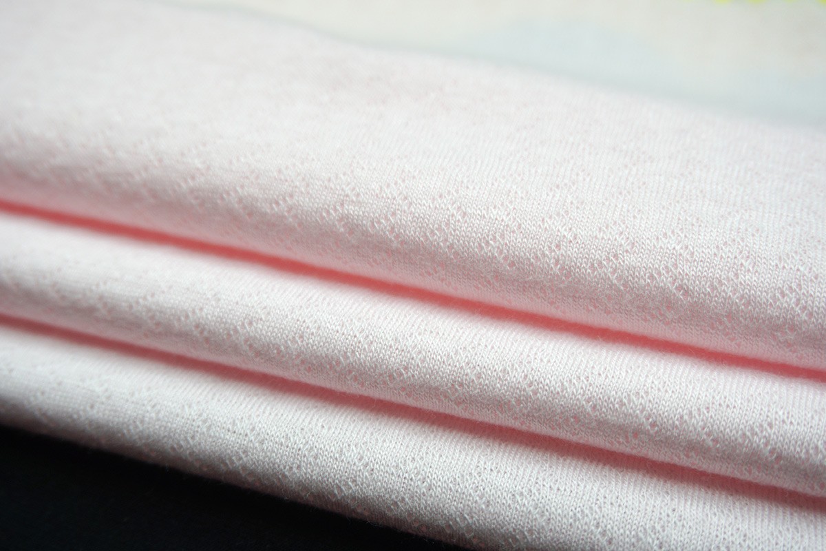 32支莫代尔棉混纺双面布童装针织提花粉色视频在线播放WWW免费